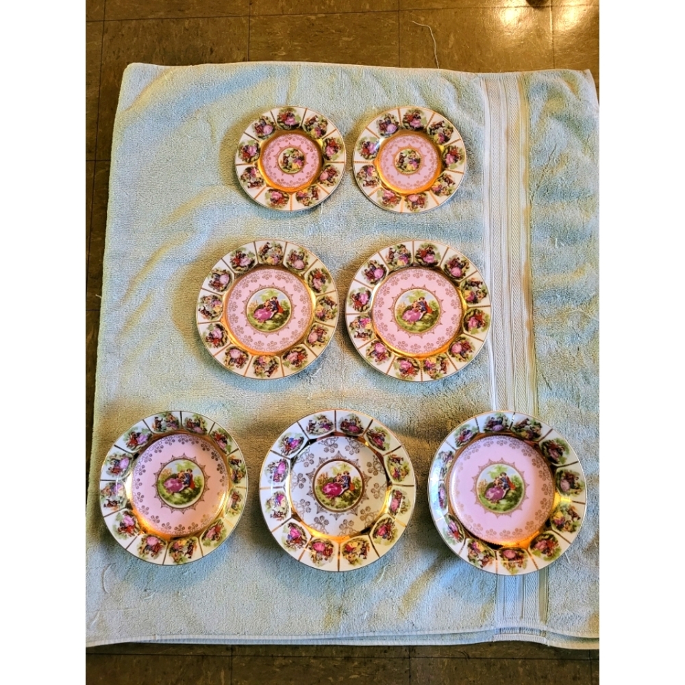 Vintage China with paintings